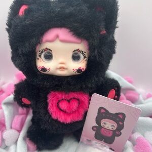 🐈⬛Nommi MIMI Raspberry Cat Plush Keychain | Loveliness Never Ends Series